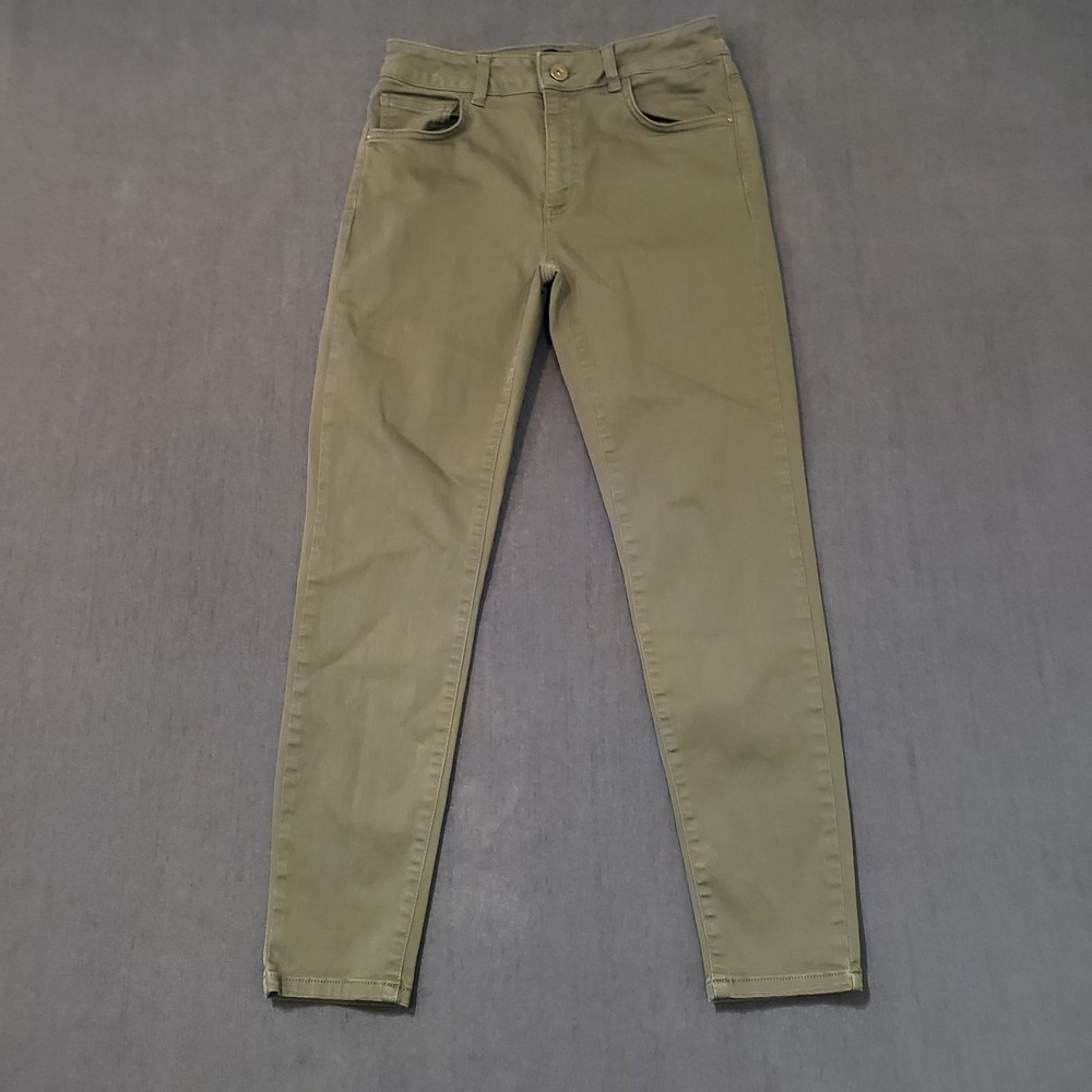 NetWork Jeans Womens Size 29 Skinny Beige - Picture 2 of 10